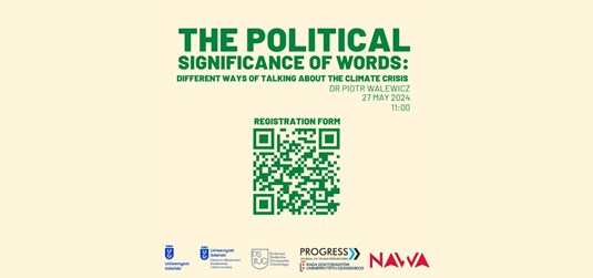 The political significance of words: different ways of talking about the climate crisis